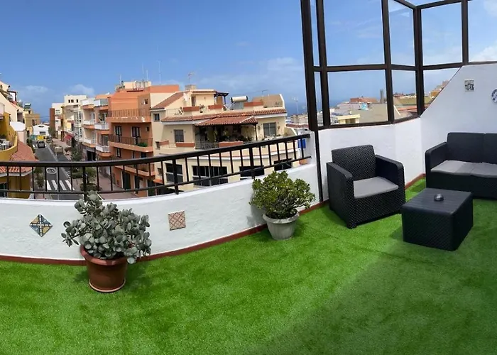 Apartment 3 Dormitorios. Terraza. Bus Stop Los Realejos